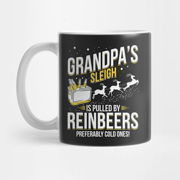 Grandpa's Sleigh Is Pulled By Reinbeers by ryanjaycruz